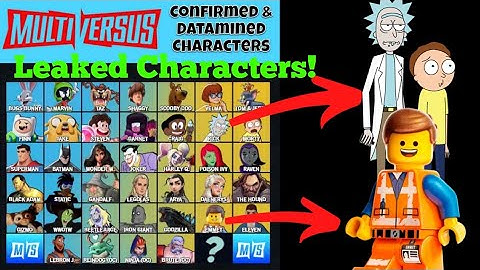 Leaked Characters For Multiversus!!!