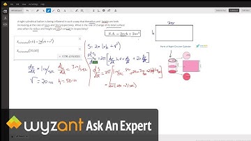 Find rate of change of total surface area of right circular cylinder given rates of chng of r and hd