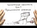 Показательная зависимость 4. Функциональное уравнение