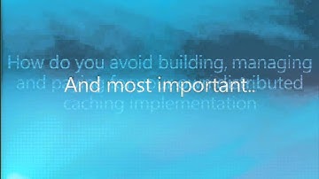 Belgian Community Day 2011 Windows Azure AppFabric Cache   Cache to save cash