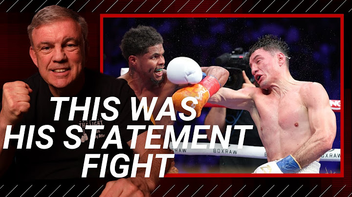 He Did Everything People Have Been Waiting for Him to Do | Shakur Stevenson/ William Zepeda Recap
