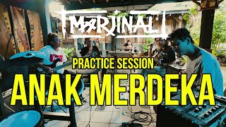 Download lagu MARJINAL - ANAK MERDEKA - LIVE LATIHAN #marjinal