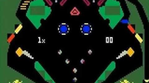 Pinball - Mattel Intellivision - Archive Gameplay 🎮
