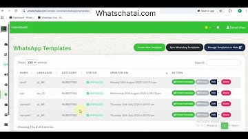 Cloud Based Official Whatsapp API Based CRM Demo Video 