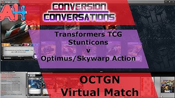 Conversion Conversations: Transformers TCG Stunticons v Optimus Skywarp Action
