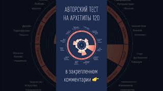 Тест на архетипы 12D by Anna Zavadskaya #архетипы #архетип