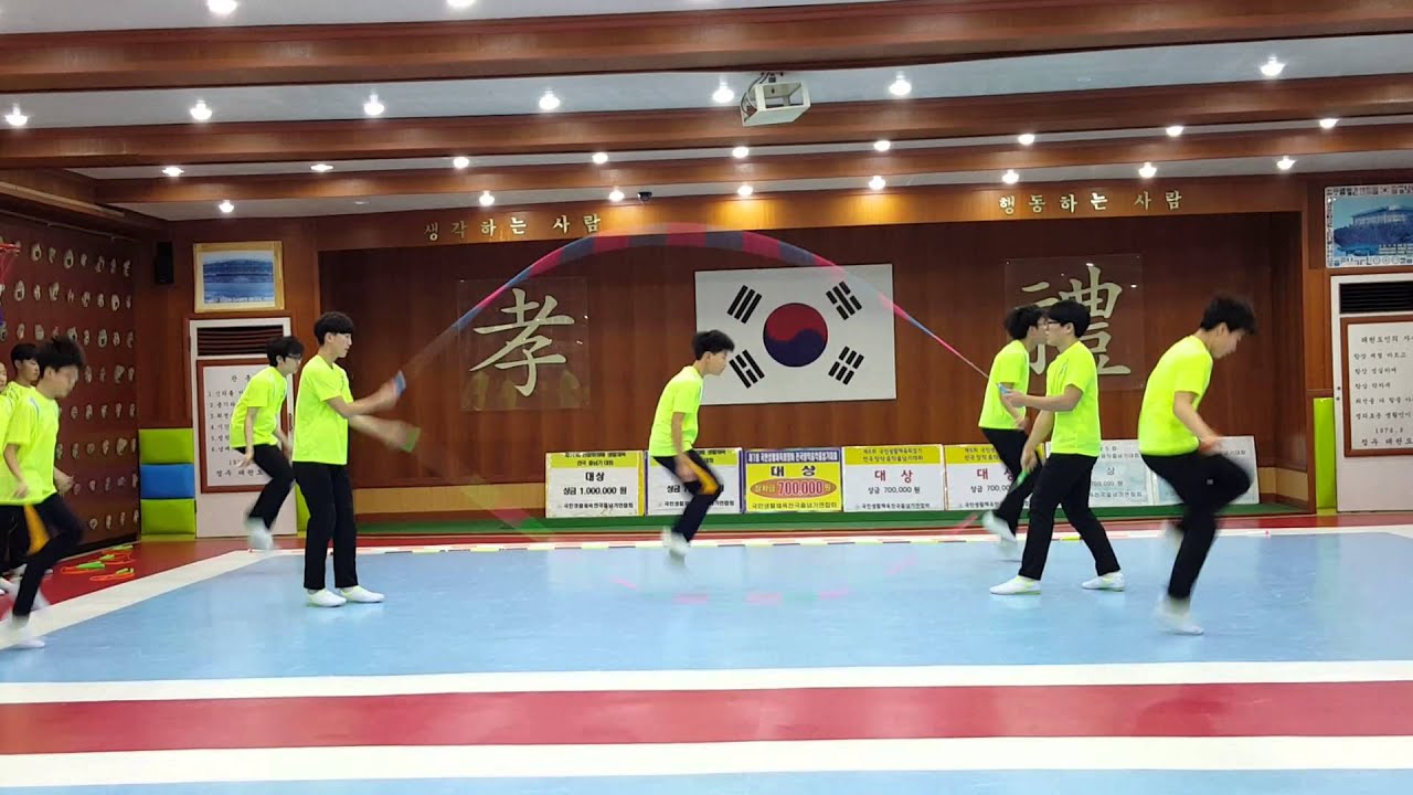 음악줄넘기 전국최강-'sbs스타킹' 촬영연습영상