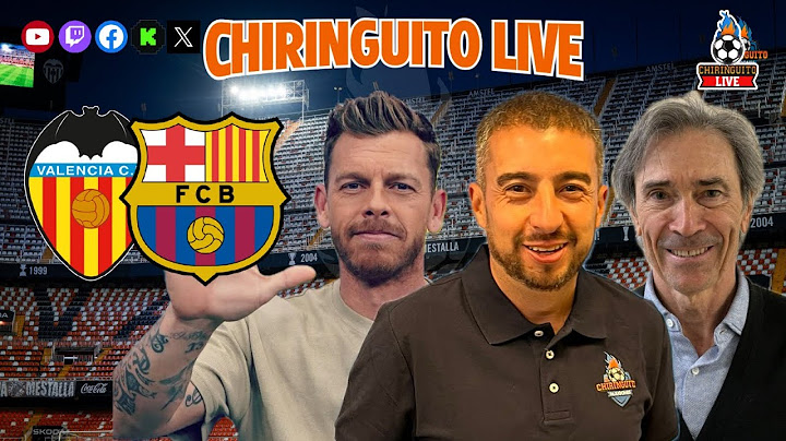 ⚽ VALENCIA - BARÇA | Chiringuito Live
