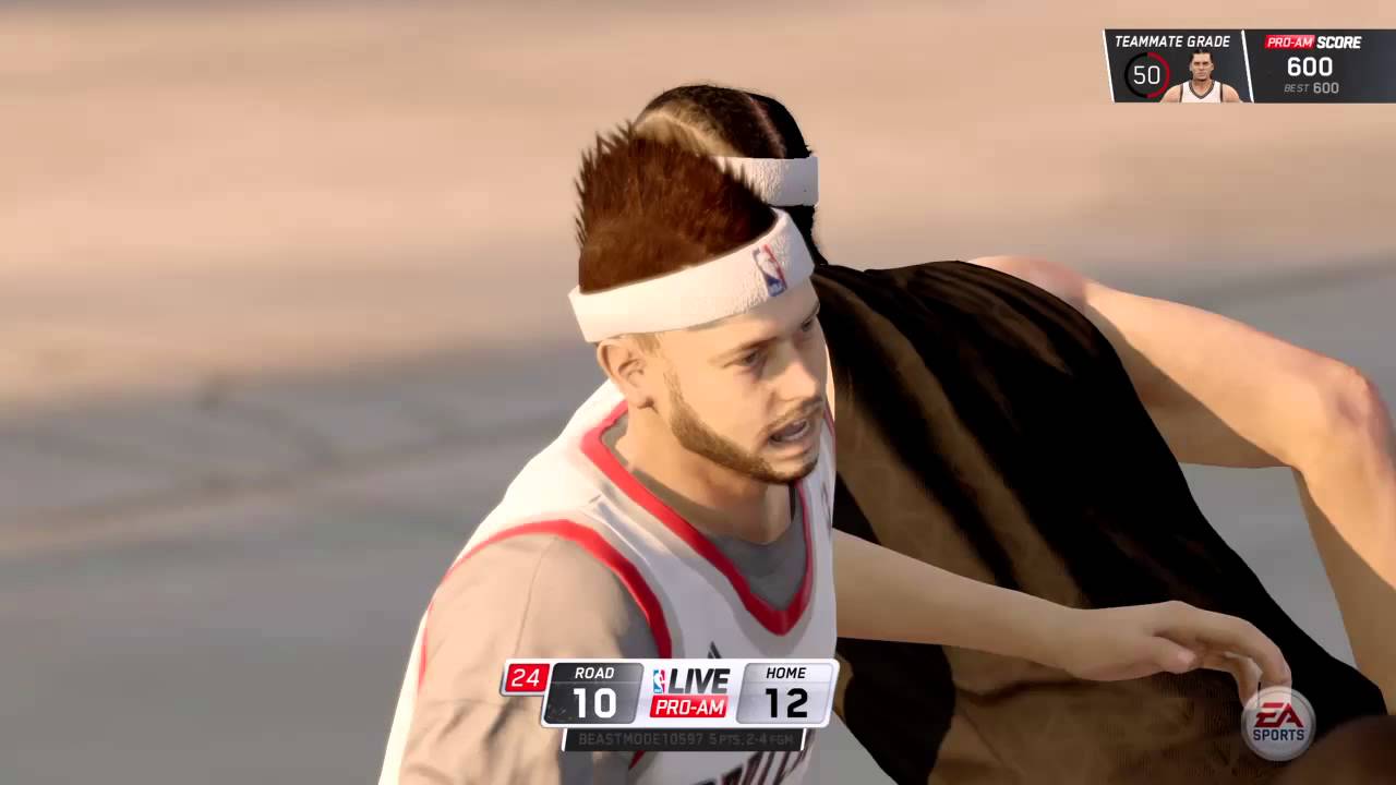 NBA LIVE 16 Park Gameplay