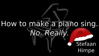 How to make a piano sing - featuring Pianoteq 8.
