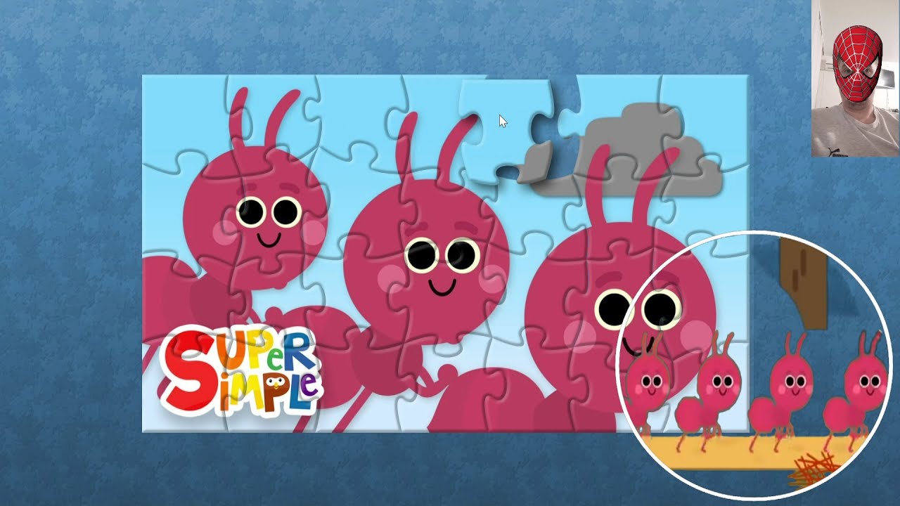 The Ants Go Marching Super Simple Songs MK Puzzle - YouTube