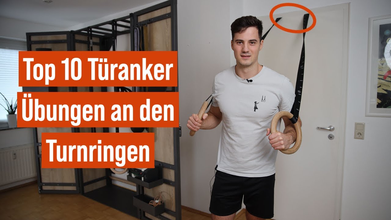 Diese Ring Übungen kannst du an einem Türanker machen!