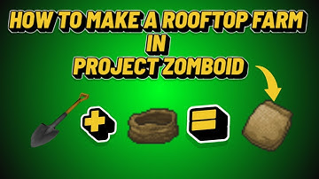 Project Zomboid: How to Build a Rooftop Farm & Stay Safe!