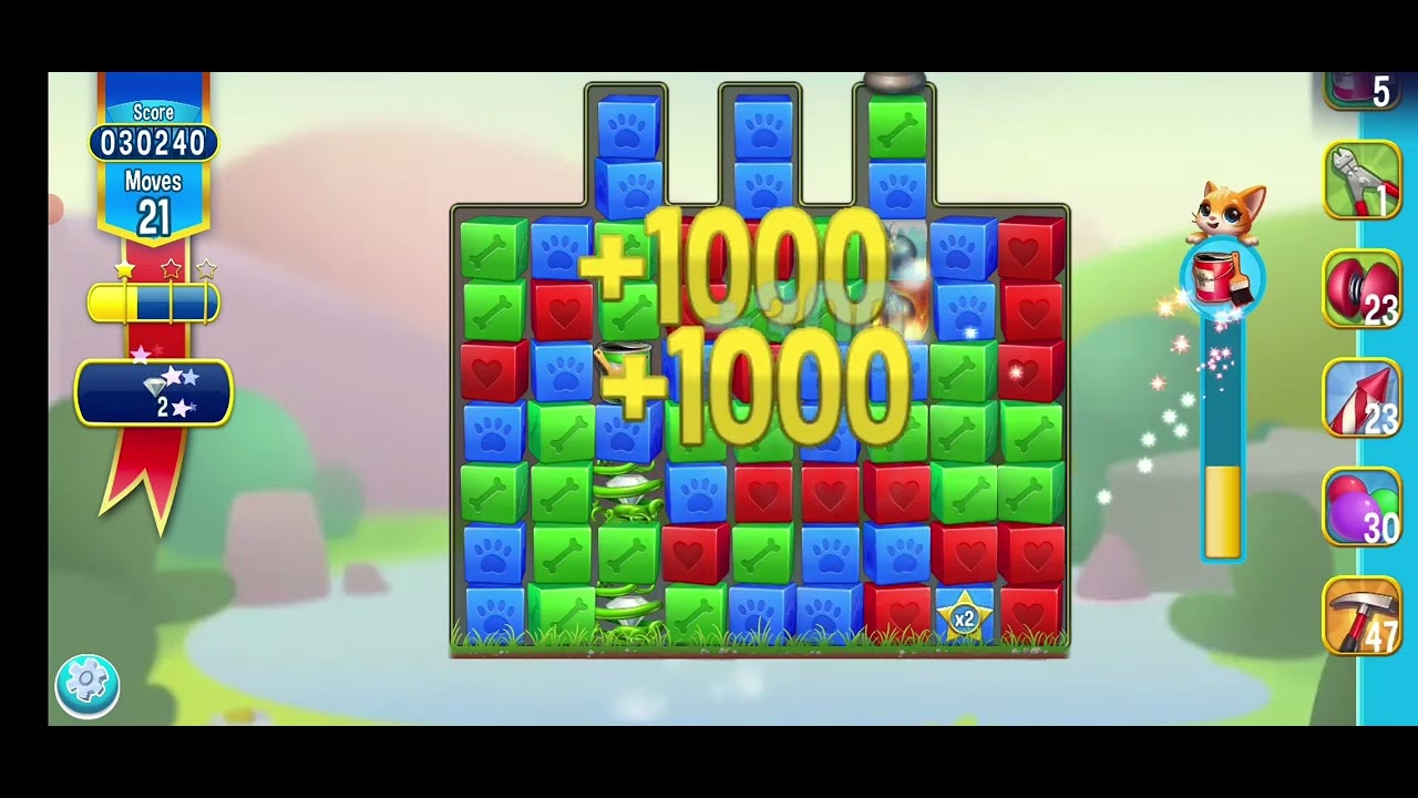 ロルカナ ネコババ EN PET RESCUE SAGA LEVEL 7119 ~ No boosters - YouTube