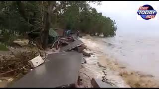 Yaas Cyclone after effect at Nandigram today in the morning