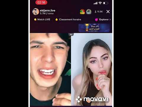 شاهد سبب عركة جهاد الجن و جوليا الجميلة عصافير الحب في تيكتوك افترقو