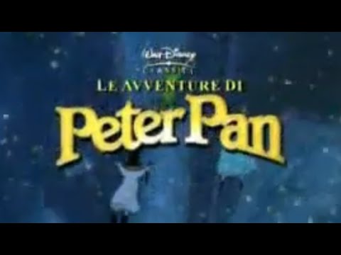 Le Avventure Di Peter Pan Peter Pan Disney DVD Italy Promo