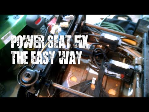 Power Seat Repair  -2004 Ford Escape – DIY simple fix