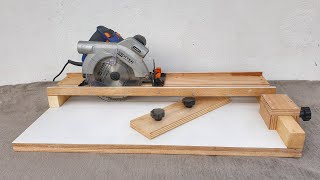 How To Make Circular Saw Crosscut Jig