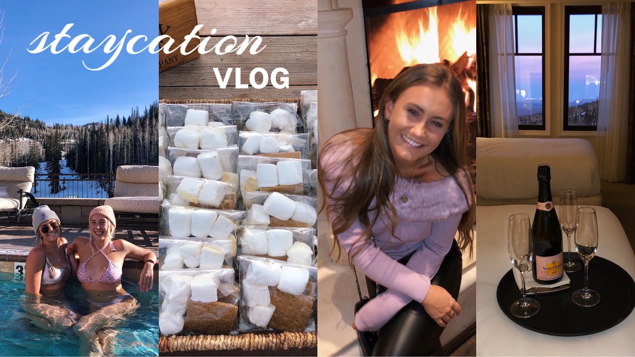 staycation vlog! montage, deer valley
