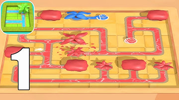 Water Connect Puzzle Level 1-20 Gameplay Walkthrough (iOS - Android)