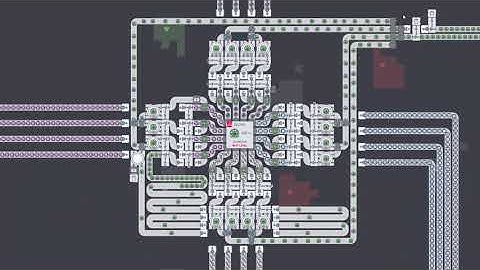 HUB delivery system | Shapez.io