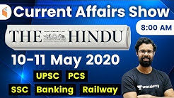 8:00 AM - Daily Current Affairs 2020 by Bhunesh Sir | 10-11 May 2020 | wifistudy