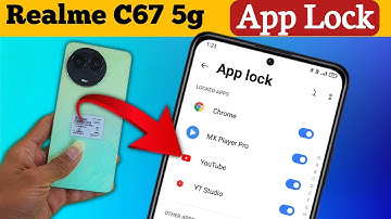 Realme c67 app lock setting Realme c67 app lock kaise kare