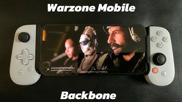 Game Play WarZone Mobile. BACKBONE Controller for the first time. [iPhone 13 Pro Max]