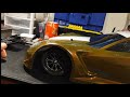 RC drag car build update Traxxas LCG #Slash 1/10 no-prep C7 Corvette test drive Velineon brushless