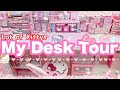 DESK TOUR 🎀キティちゃんいっぱいのデスクツアー‼️