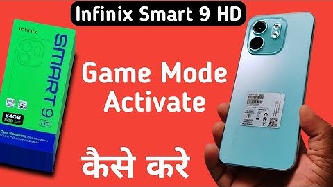 Infinix Smart 9 HD game mode, how to enable game mode in infinix, how to activate game booster in in