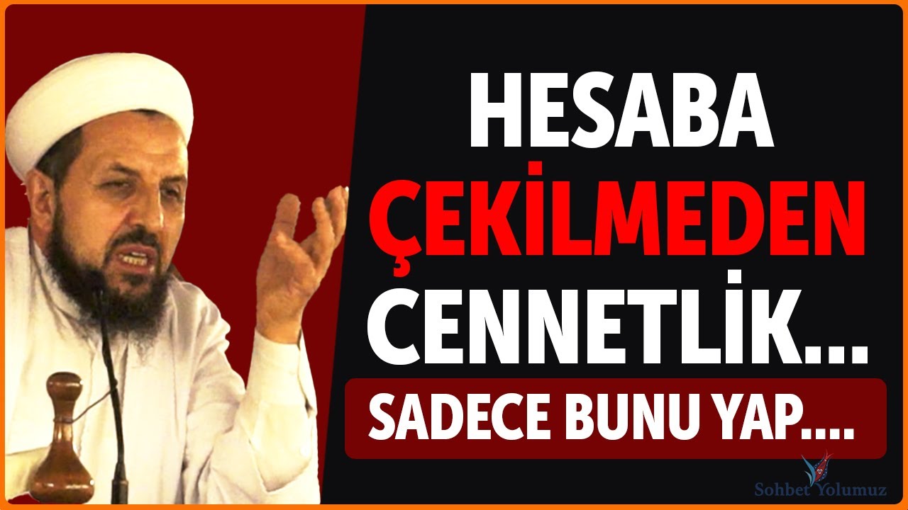 Hesaba Çekilmeden Cennete Girmek İçin Bunu Yap! - Abdülmetin Balkanlıoğlu Hoca 