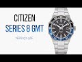 Unboxing - Citizen Series 8 GMT - NB6031-56E - Deutsch