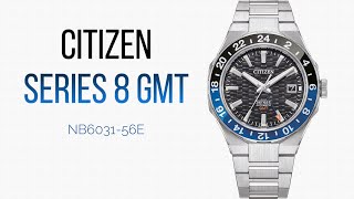 Unboxing - Citizen Series 8 GMT - NB6031-56E - Deutsch