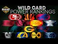 NFL Playoff Power Rankings