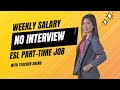 Weekly pay out homebased esl 2023 parttime job 2023 bisaya vlog