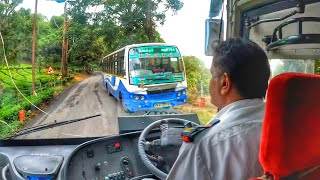 EXTREMELY SKILLED VOLVO DRIVING THROUGH NARROW GHAT ROADS😱