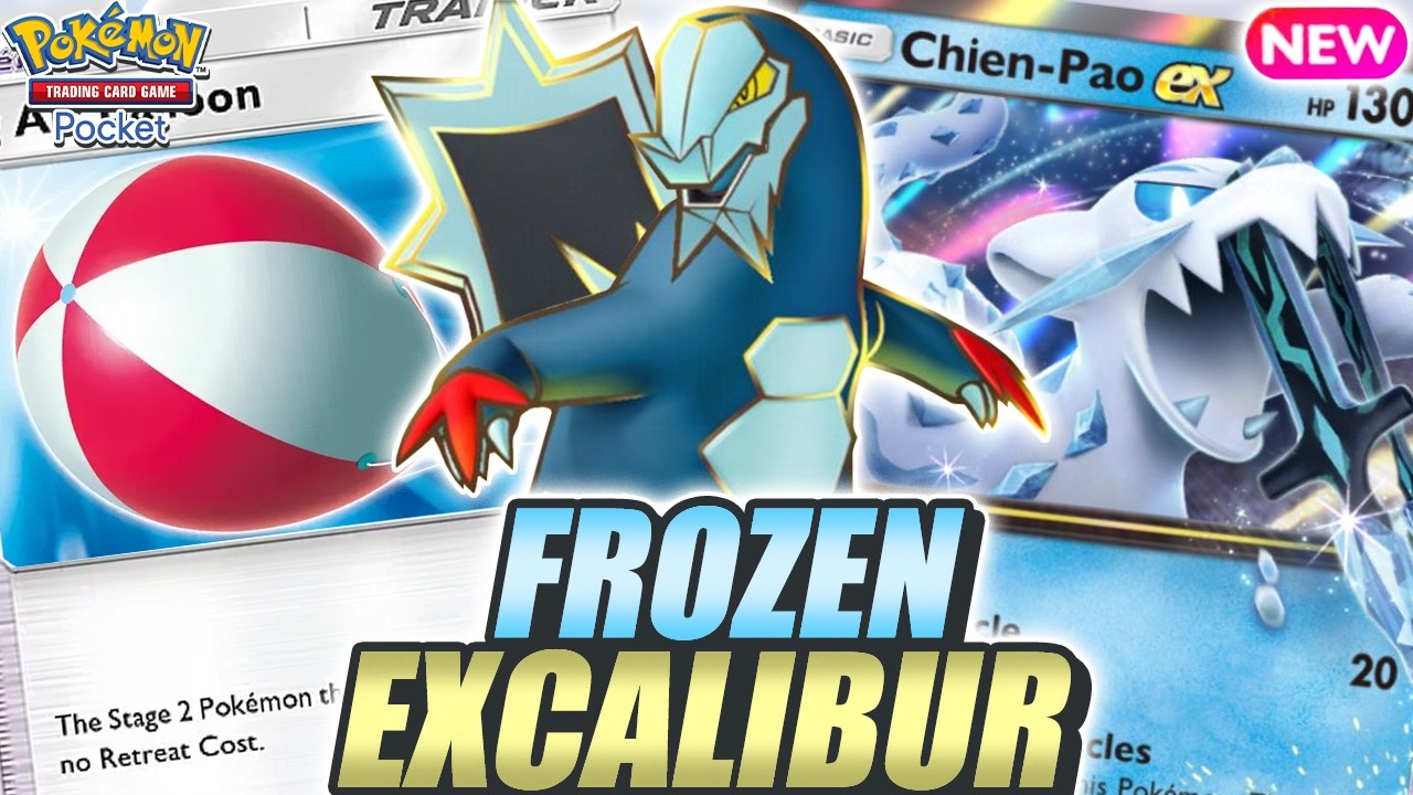 BROKEN ! BAXCALIBUR & CHIEN-PAO Hunt Down the Opponent’s Bench ! - Pokemon TCG Pocket