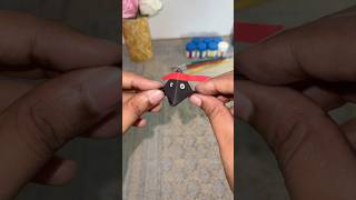 Easy paper crow 🐦‍⬛ #easypapercrow #diy #craft #origami #shorts