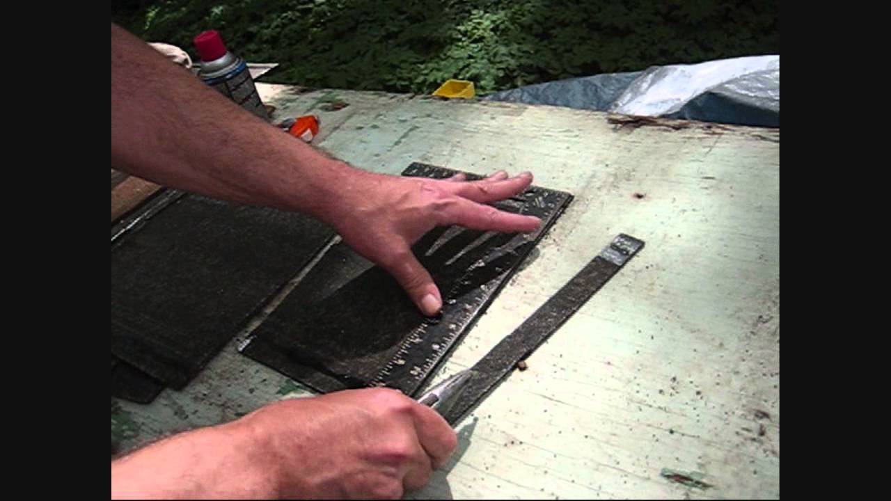 How To Cut Roofing Shingles YouTube