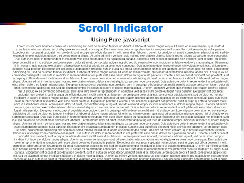 Responsive page scroll