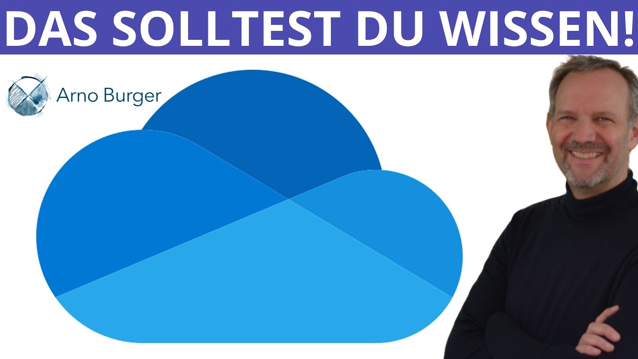 New Update SO kannst DU Clouddaten mit OneDrive SYNCHRONISIEREN! | Arno Burger | OneDrive Tipps und Tricks #1
