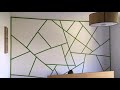 Triangle paint wall- the making of!