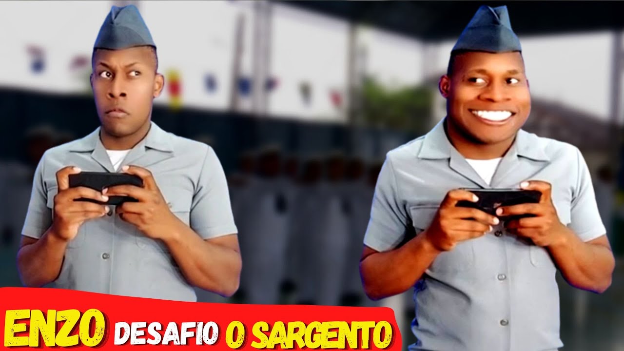 Enzo Joga Call of Duty Com sargento Moreira ( Contos De Marujo Humor Militar)