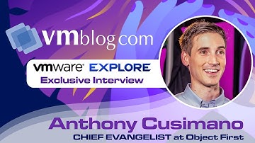 Ootbi for Veeam - Simple, Ransomware, Immutability. Interview w/ Object First | VMware Explore 2023