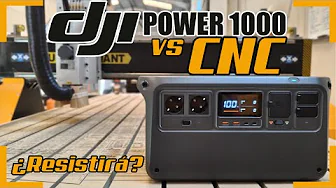 Can the DJI Power 1000 power an industrial CNC machine? #DJIPower1000 #TechReview