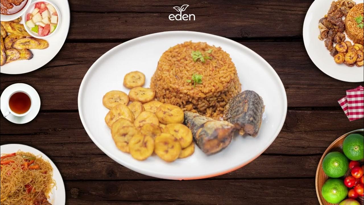 Order Jollof Rice with Fried Mackerel Fish YouTube