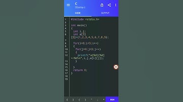 2D Array in C language.#C#C++#Shorts#Viral#shortsvideo