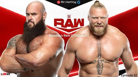 WWE 2K22 | Universe Mode | Raw Episode 12